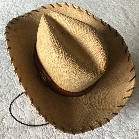 Fiesta cowboy/Cowgirl Straw Hat OS - Picture 12 of 12